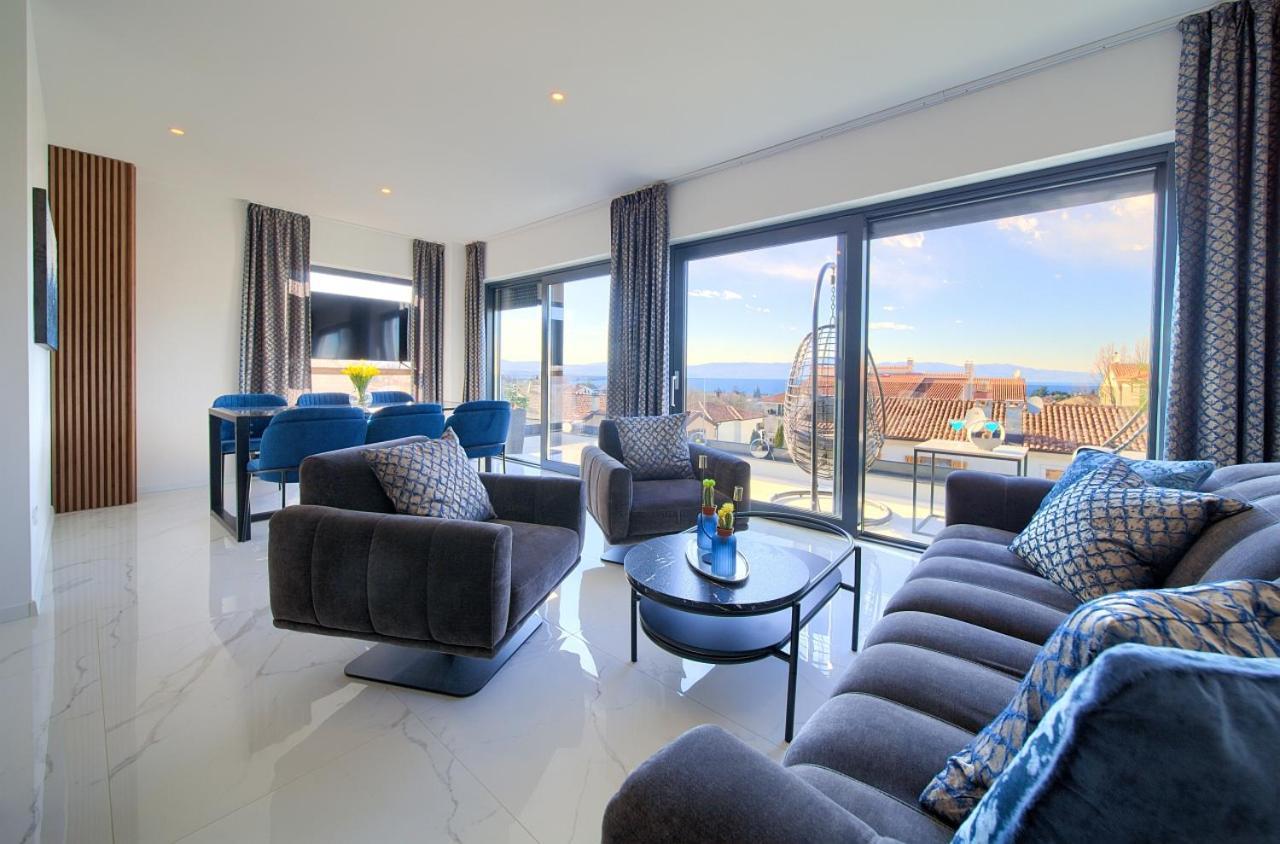 Апартаменты Penthouse Rosa Малинска Экстерьер фото